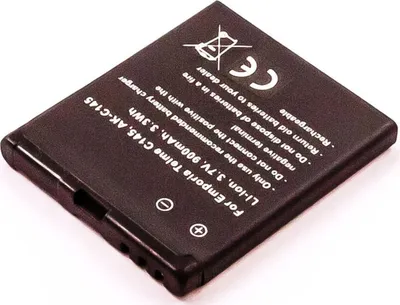 Produktbild von Akku für Telme C145 Li-Ion 3,7 Volt 700 mAh schwarz.