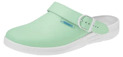 Produktbild von Abeba 7091 Clog mint/ weiß - 39