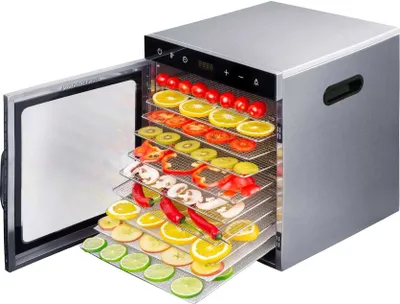 Produktbild von Wartmann Wartmann 2110 DH Lebensmitteltrockner, Trockenschrank, Dehydrator, Edelstahl, 10-lagig.