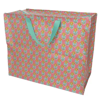 Produktbild von Rex London XXL Aufbewahrungstasche Daksha Riesentasche ca. 55x48x28 cm Blumen