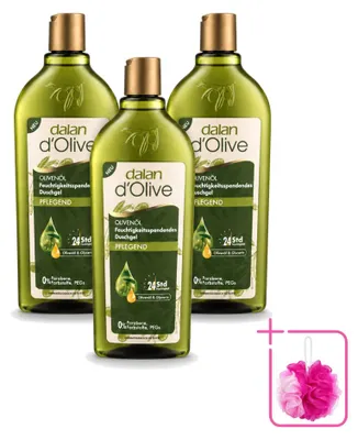 Produktbild von 3 x Dalan d'Olive Moisturizing Nourishing Douchegel - 400 ml - Sparpackung - 3 Stücke
