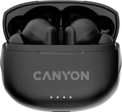 Zdjęcie produktu dla CANYON Słuchawki dokanałowe TWS-8 ENC Czarne
