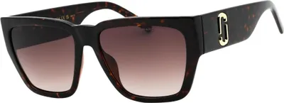 Immagine prodotto di Marc Jacobs - Occhiali da sole sfumati da donna SY3760 (taglia unica) (Nero)