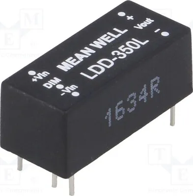 Obrázek produktu pro 1x Měnič: DC/DC, 11W, Vstupní proud: 350mA, Výstupní napětí: 2÷32V DC, Hmotnost: 4g.Měnič DC/DC, Vstupní napětí: 9÷36V