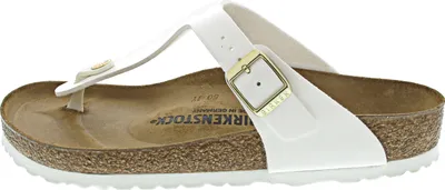 Produktbild von Birkenstock Gizeh White Patent - Damen Hausschuhe - 1005299