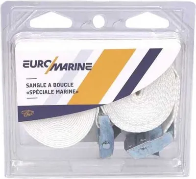 Produktbild von Euromarine 400 Dan Schnallengurt 2.5 Mm Durchsichtig 25 mm Durchsichtig 25 mm