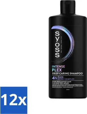 Produktbild von SYOSS - Plex - Shampoo - Langanhaltendes Styling - 440ml - Vorteilspack - 12 Stücke