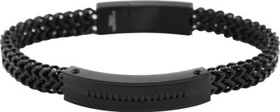 Produktbild von Akzent Geflochtenes Panzerarmband aus Edelstahl