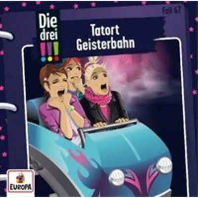 Produktbild von CD Die drei  Folge 67 Tatort Geisterbahn