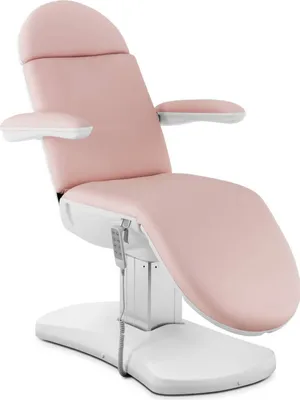 Produktbild von physa Elektrische Kosmetikliege - 4 Motoren - 350 W - 190 x 55 x 67 - 87 cm - 150 kg - rosa/ weiß