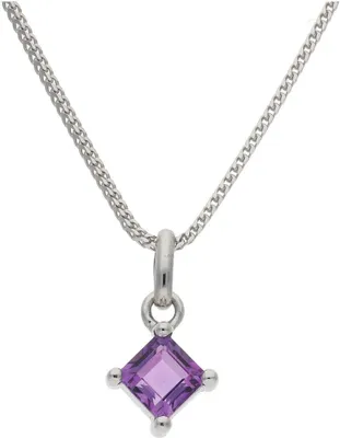 Produktbild von JuwelmaLux Anhänger 585/000 (14 Karat) Weißgold mit Amethyst JL30-02-3145