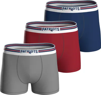 Produktbild von Huddle Herren Boxer Patriots 3-Pack NNY/MGR/RED - Größe L