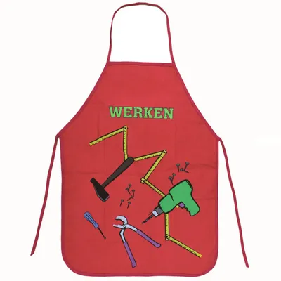 Produktbild von Werkenschürze Kinder BW rot