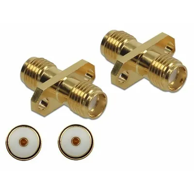 Produktbild von DELOCK Adapter SMA Buchse zu SMA Buchse zum Einbau 10 GHz