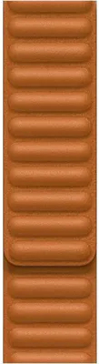 Produktbild von Apple Watch 45mm Golden Brown Leather Link S/M