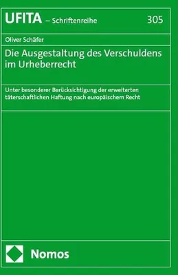 Obrázok produktu pre Die Ausgestaltung des Verschuldens im Urheberrecht