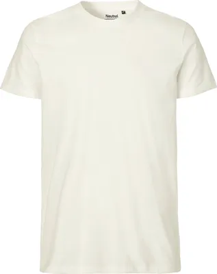 Produktbild von Neutral O61001 | Mens Fitted T-Shirt +GOTS- - Farbe: Natural - Größe: L