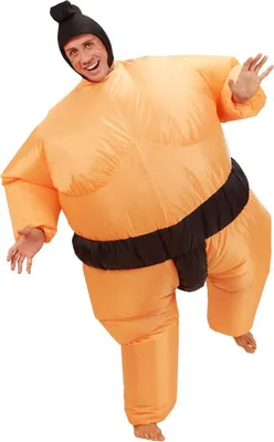 Produktbild von Aufblasbares Sumo-Kostüm für Erwachsene