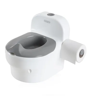 Produktbild von Babyjem Kinder-Toilettentrainer mit echter Spülgeräusch-Funktion – Kindertoilette, 12 Monate+