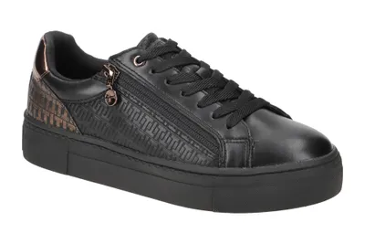 Produktbild von Tamaris 23313 Damenschuhe - sportliche Schnür- Halbschuhe schwarz Freizeit