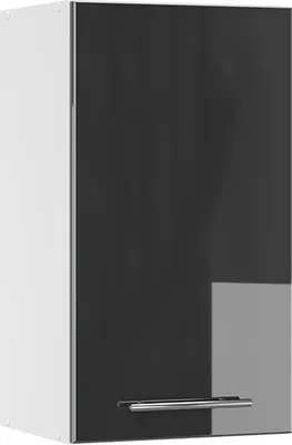 Produktbild von Vicco Hängeschrank Fame-Line, 40 cm, Anthrazit Hochglanz/Weiß