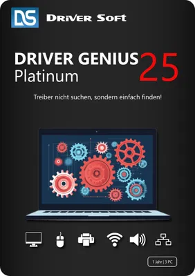 Produktbild von Driver Genius 25 Platinum / 3-Geräte / 1-Jahr / PKC
