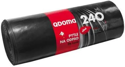 Immagine prodotto di sacchi per rifiuti 240l (10pz) 120x145cm NERO 48µ SPESSORE