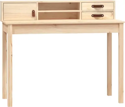 Zdjęcie produktu dla Biurko 110x50x93 cm Drewno lite sosnowe