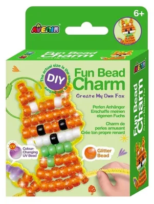 Zdjęcie produktu dla AVENIR Fun Bead Charm Create My Own Fox