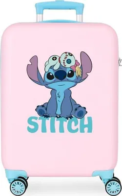 Immagine prodotto di Disney Stitch Nel Mondo ABS Rollkoffer/Koffer 55cm