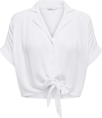 Image de ONLY Chemisier manches courtes détail noeud Taille : S