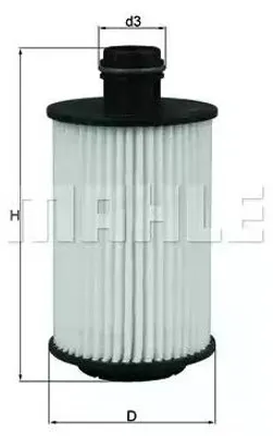 Obrázok produktu pre Olejový filter KNECHT OX 1012D