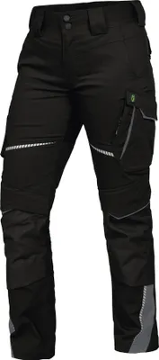 Produktbild von Leibwächter Damen Bundhose Flex-Line FLXDH25 Gr. 44 schwarz/grau
