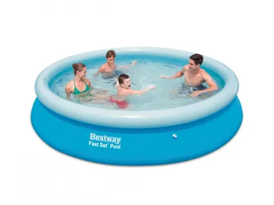 Zdjęcie produktu dla Bestway Fast Set 57273, 5377 l, Basen nadmuchiwany, Niebieski, 12,3 kg