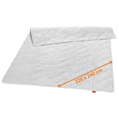Produktbild von sleepling - Sommerbettdecke, 220 x 240 cm, 100% Wildseide, kühlend & ideal für heiße Nächte