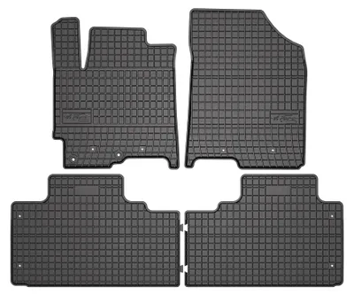 Produktbild von Gummi-Fußmatten für JAC JS8 Pro 2024- (SUV) – 4-tlg, Schwarz, passgenau