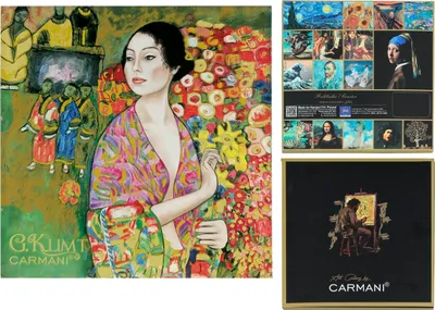Obrázok produktu pre Podložka pod poháre - G. Klimt, Tanečníčka (CARMANI)