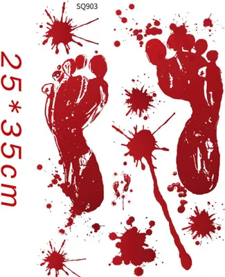Image de Autocollants imperméables de simulation d'Halloween Horror Bleeding Seam Scars DIY Halloween Supplies Horror Tattoo Stickers for Cosplay Party