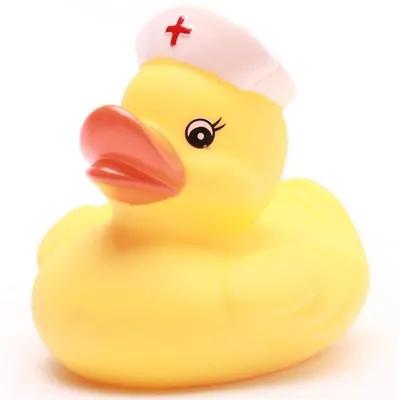 Produktbild von Badeente Krankenschwester Vinyl 8,5 cm