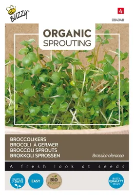 Produktbild von Buzzy Organic Sprouting Brokkoli -  Samen - Ca. 20 gr | Buzzy_084048