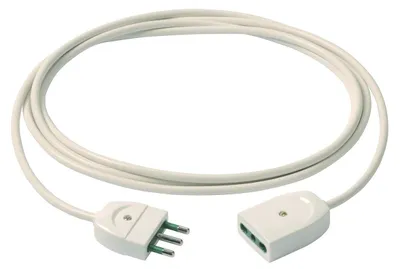 Imagen del producto de VIMAR 0P32385.B - Cable de extensión, 3G1 - 3 metros - Blanco
