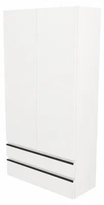 Imagen del producto de Armario Kolpa ALEXIS con puerta y cajones, modelo A 1461/750, color blanco