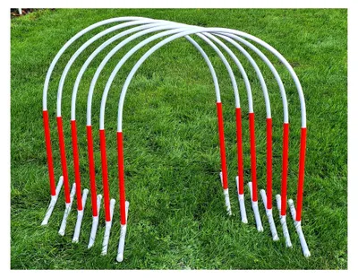Produktbild von 6 x Hoopers Bogen mit Ständer (rot)