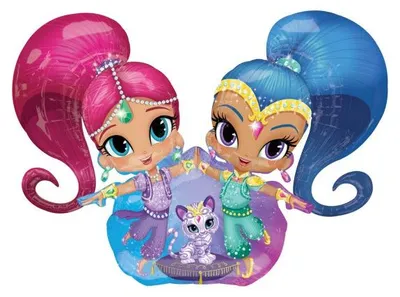 Produktbild von Shimmer & Shine Airwalker Folienballon