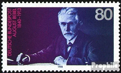 Produktbild von Briefmarken BRD (BR.Deutschland) 1988 Mi 1382 (kompl.Ausg.) FDC 75.Todestag von Bebel