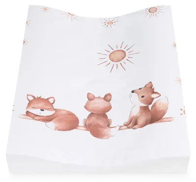 Produktbild von Julius Zöllner Wickelmulde Wickelauflage Wave Folie Foxies 50x65 cm