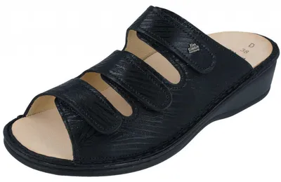 Produktbild von Finn Comfort Komfort Pantoletten Pisa Damen 31313733303534 Schwarz 41 EU