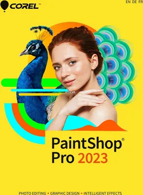 Produktbild von Corel PaintShop Pro 2023, Windows 11/10 64-Bit, Deutsch ( Lizenz per E-Mail )