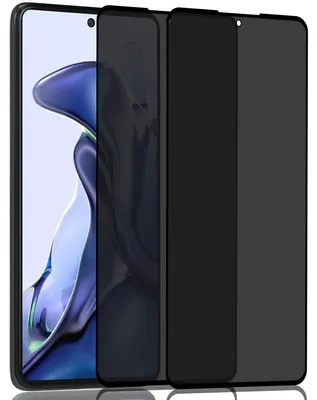 Obrázok produktu pre 2-balenie Xiaomi 11T Ochranné sklo na displej Privacy - Tvrdené sklo 9H - Super kvalita 3D