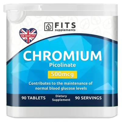 Zdjęcie produktu dla Chrom (500 mcg), 90 tabletek